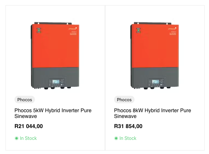 The Best Solar Inverters for Sale in South Africa in 2024