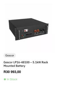 Top 5 Best Solar Batteries for Sale in South Africa 3 Rack Mounted Battery