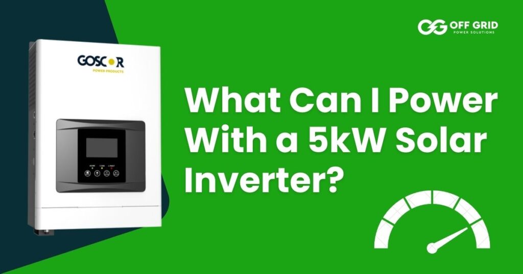 what can a 5kw inverter power